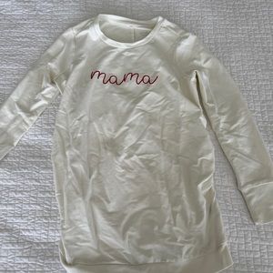 Isabel Mama Maternity Sweatshirt